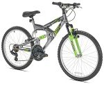 Northwoods 24-Inch Aluminum Full Suspension Mountain Bike