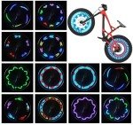 Waterproof LED Bike Wheel Lights - 2 Pack