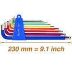 9-Piece Heavy Duty Hex Allen Wrench Set