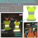 IDOU Reflective Safety Vest for Running and Cycling