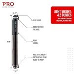 Mini Bike Pump with Gauge for All Valves