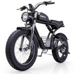 Urbrica 1500W Electric Bike for Adults - 75 Miles