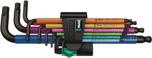 Wera 950 SPKL/9 Long Arm Hex Key Set