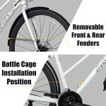 AVASTA Neptune 700C Women's Hybrid Commute Bike