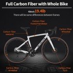 Lightweight SAVADECK Carbon Road Bike with R7120 Groupset