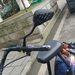 Adjustable Skull Claw Bicycle Rearview Mirrors (Black)