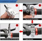 Adjustable Skull Claw Bicycle Rearview Mirrors (Black)