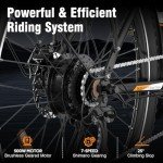 EVERCROSS EK28 28" Adult Electric Mountain Bike