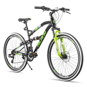 HILAND 26" Full-Suspension Mountain Bike for All