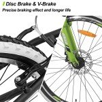 HILAND 26" Full-Suspension Mountain Bike for All