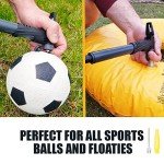 BV Mini Bike Pump - Compact, 120PSI, Dual Valve