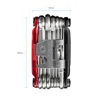 Crankbrothers M19 Multi Tool - Matte Black/Red