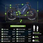 FREESKY 2024 1800W Electric Mountain Bike