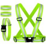 Reflective Safety Vest with Adjustable Glow Belt