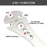 Extra Long Bike Pedal Wrench and Removal Tool