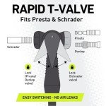 High-Performance Floor Pump with Puncture Kit