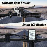 Peak 750W Fat Tire Electric Bike for Men