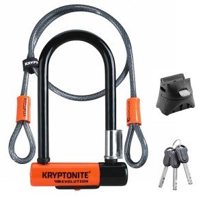 Kryptonite Evolution Mini-7 U-Lock with Flex Cable
