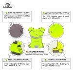 High Visibility Reflective Running Vest for Cyclists