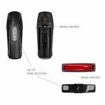 USB Rechargeable Super Bright Bike Light Set