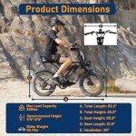 Movcan V60 1000W Electric Fat Tire Bike