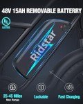 Ridstar 1500W Adult Electric Bike with Fat Tires