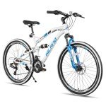 Hiland 26-Inch Full-Suspension Mountain Bike - 21 Speeds