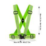 Oliumt High Visibility Reflective Running Vests - 2 Pack