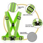 Oliumt High Visibility Reflective Running Vests - 2 Pack