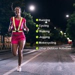 Oliumt High Visibility Reflective Running Vests - 2 Pack