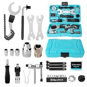 Duratech 31-Piece Complete Bicycle Repair Tool Kit
