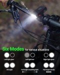Bright USB Rechargeable Bike Light Set - Front & Rear