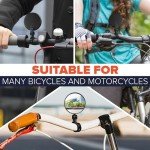 Bike Handlebar Rear View Mirrors - 2 Pack