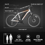 Jasion EB-X 26" Electric Mountain Bike for Adults