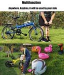 GOBKO Floor Pump with Gauge for Bikes and Balls