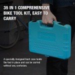 DURATECH 35PC Bike Repair Tool Kit with Case