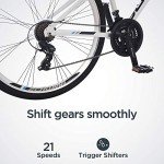 Schwinn Network 3.0 Men's Hybrid Bicycle, White/Blue