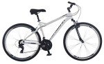 Schwinn Network 3.0 Men's Hybrid Bicycle, White/Blue
