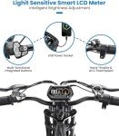 2000W All-Terrain Electric Bike with Removable Battery