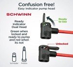 Foot Pump with Steel Feet & Pressure Gauge