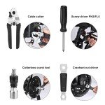 30-Piece Bike Repair Tool Kit with Case