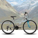 HILAND 26" Mountain Bike with 21 Speeds - Gray