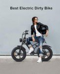 HAPPYRUN 20" Fat Tire Electric Bike for Adults
