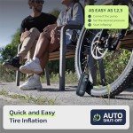 Portable Electric Tire Inflator with Gauge, 150PSI