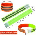 16 Reflective Bands for High Visibility Cycling Gear