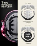 OutdoorMaster Multi-Sport Helmet for Kids & Adults - Pink