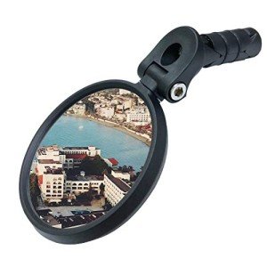 Upgraded Bar End Bicycle Mirror with HD Glass