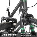 HILAND 700c Adult Road Bike with 14 Speeds