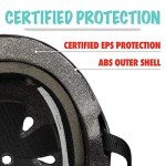 Wipeout Dry Erase Kids Bike Helmet - Black