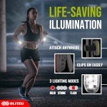 BLITZU LED Safety Lights – 4 Pack for Cycling